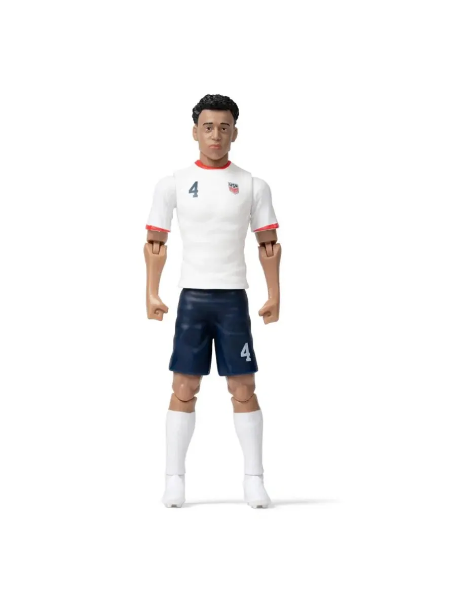 Коллекционная фигурка с подвижными элементами Sockers USMNT Tyler Adams 8" Banbo Toys — изображение 2 из 6, нет цвета