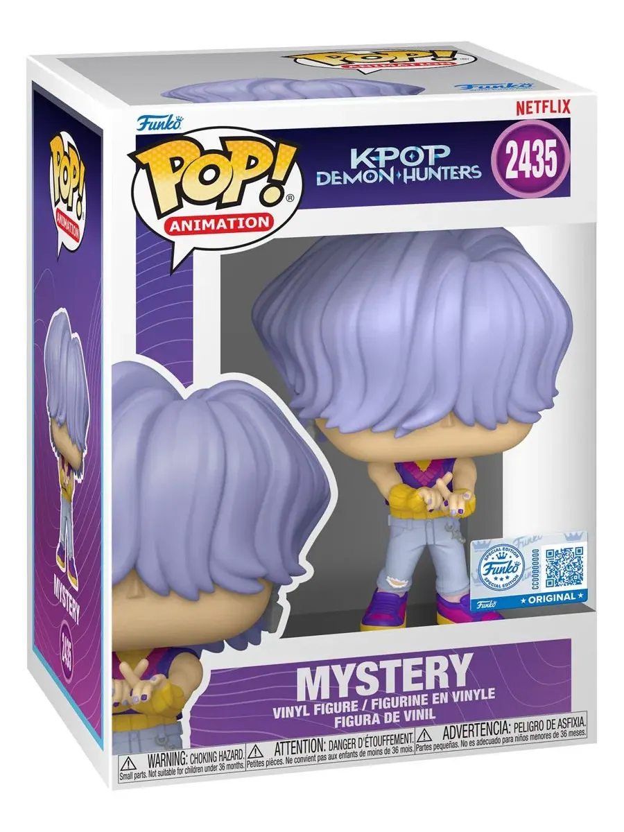 Виниловая фигурка POP Animation K-POP Demon Hunters Mystery Specialty Channel Exclusive Funko — изображение 2 из 3, нет цвета