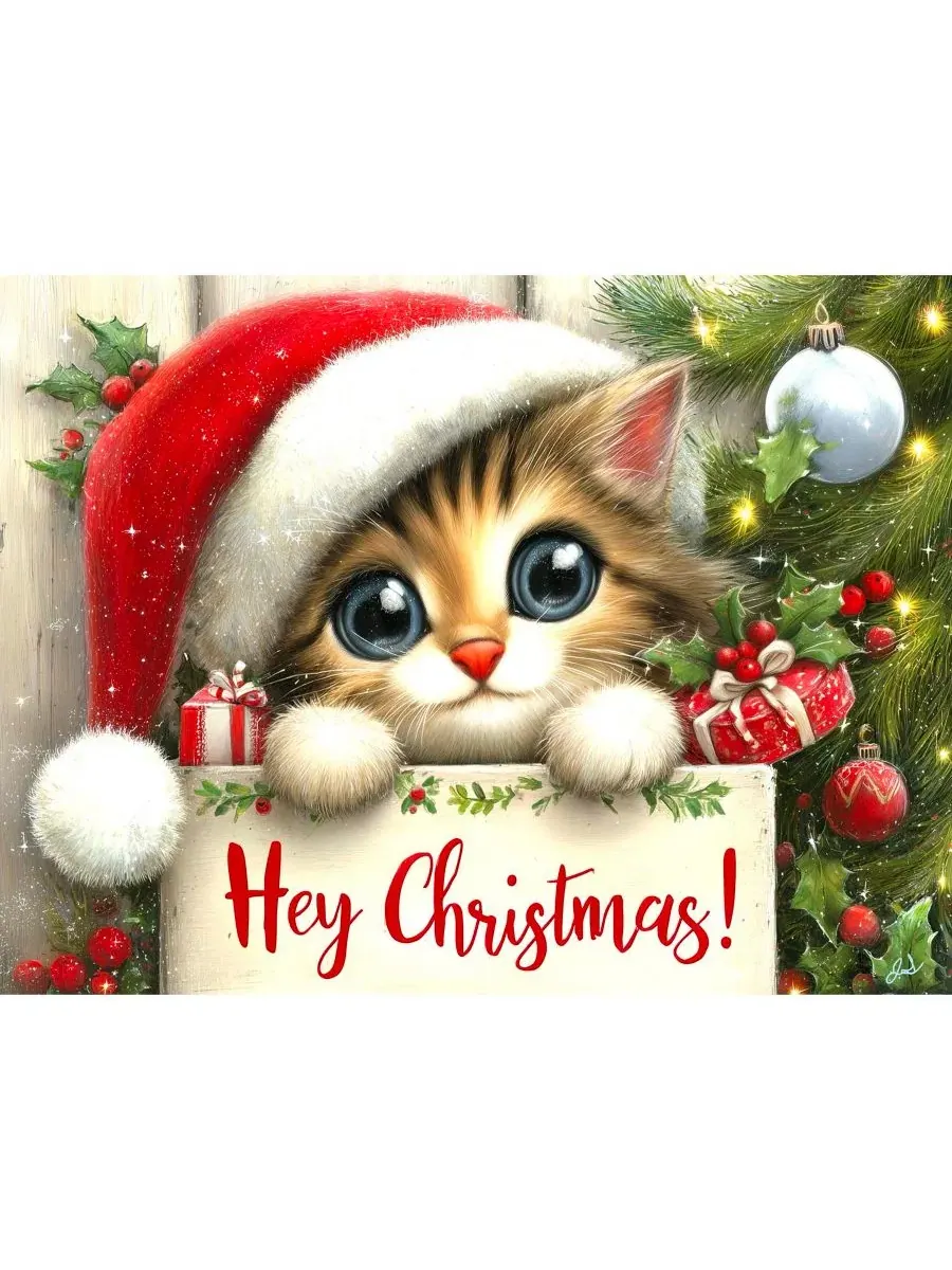 Пазл 300 деталей «Hey Christmas» SunsOut — изображение 2 из 5, нет цвета