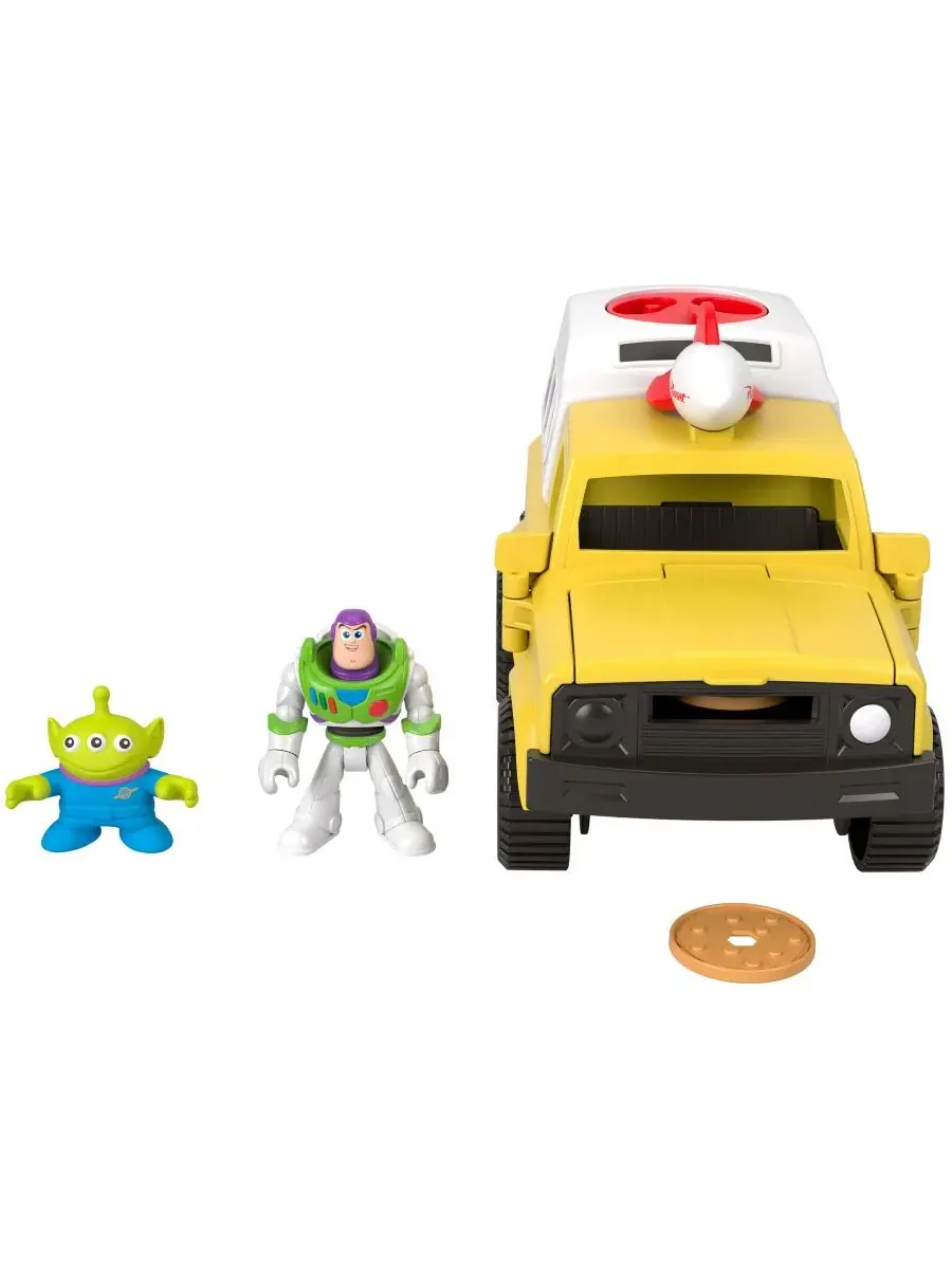 Грузовик Pizza Planet из мультфильма Disney и Pixar «История игрушек» с фигурками Базза Лайтйера и — изображение 4 из 6