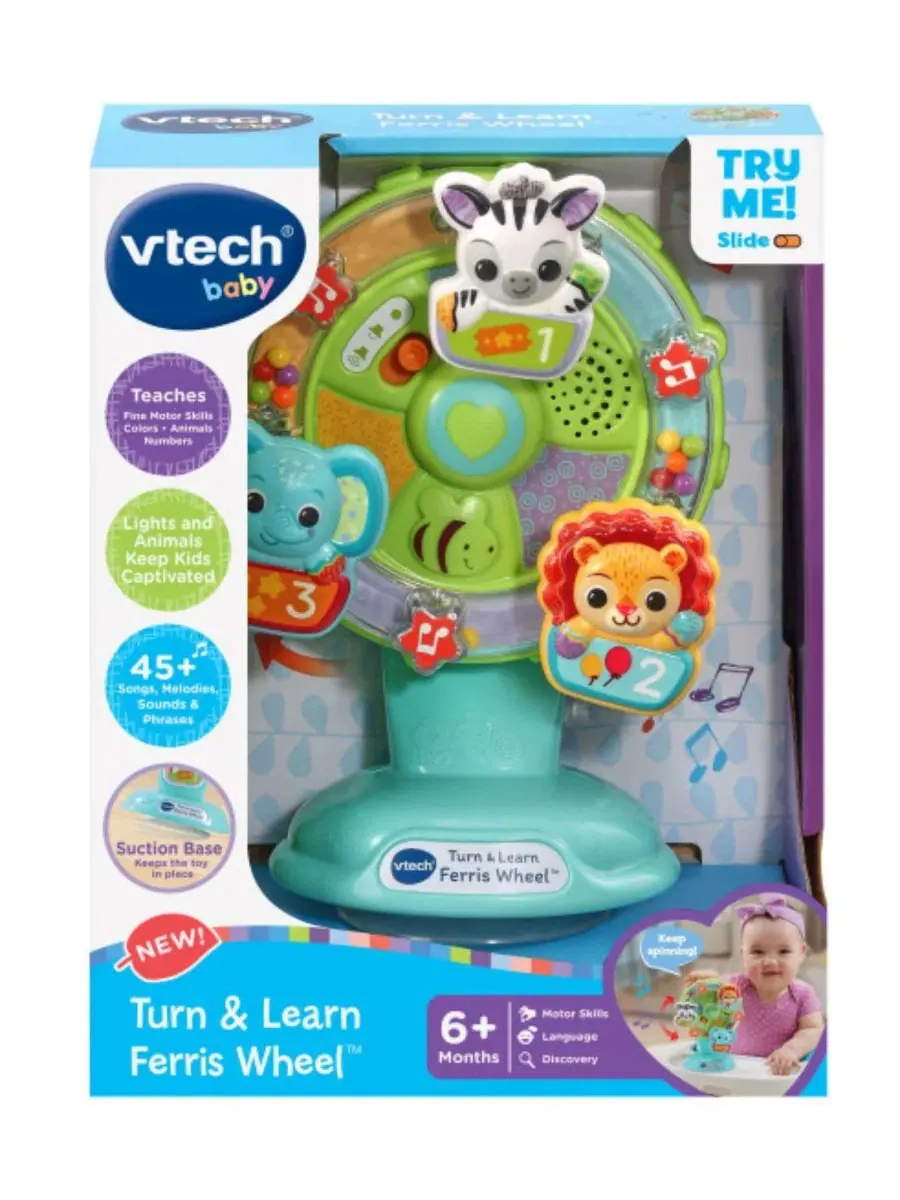 Развивающая игрушка Колесо обозрения VTech — изображение 3 из 3, мульти