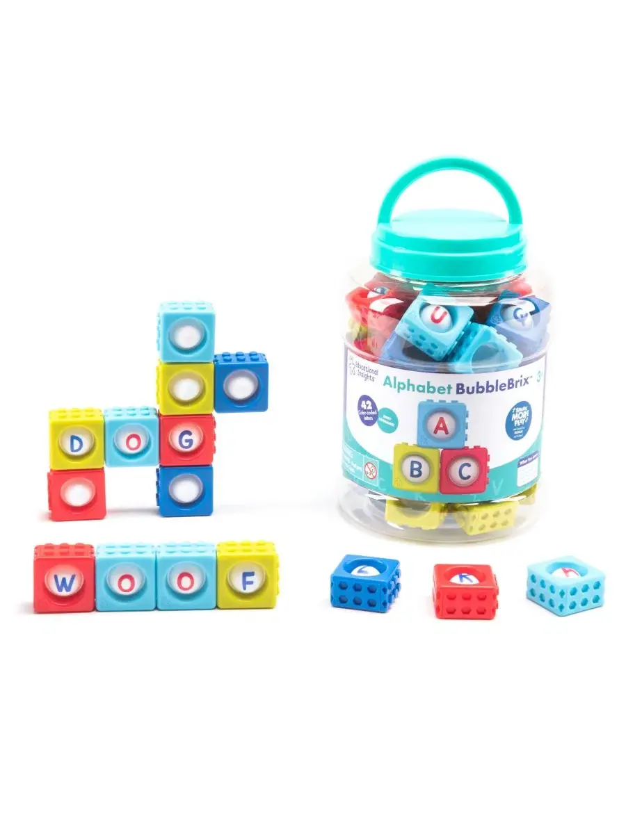 Набор для обучения чтению Alphabet BubbleBrix Educational Insights — мульти