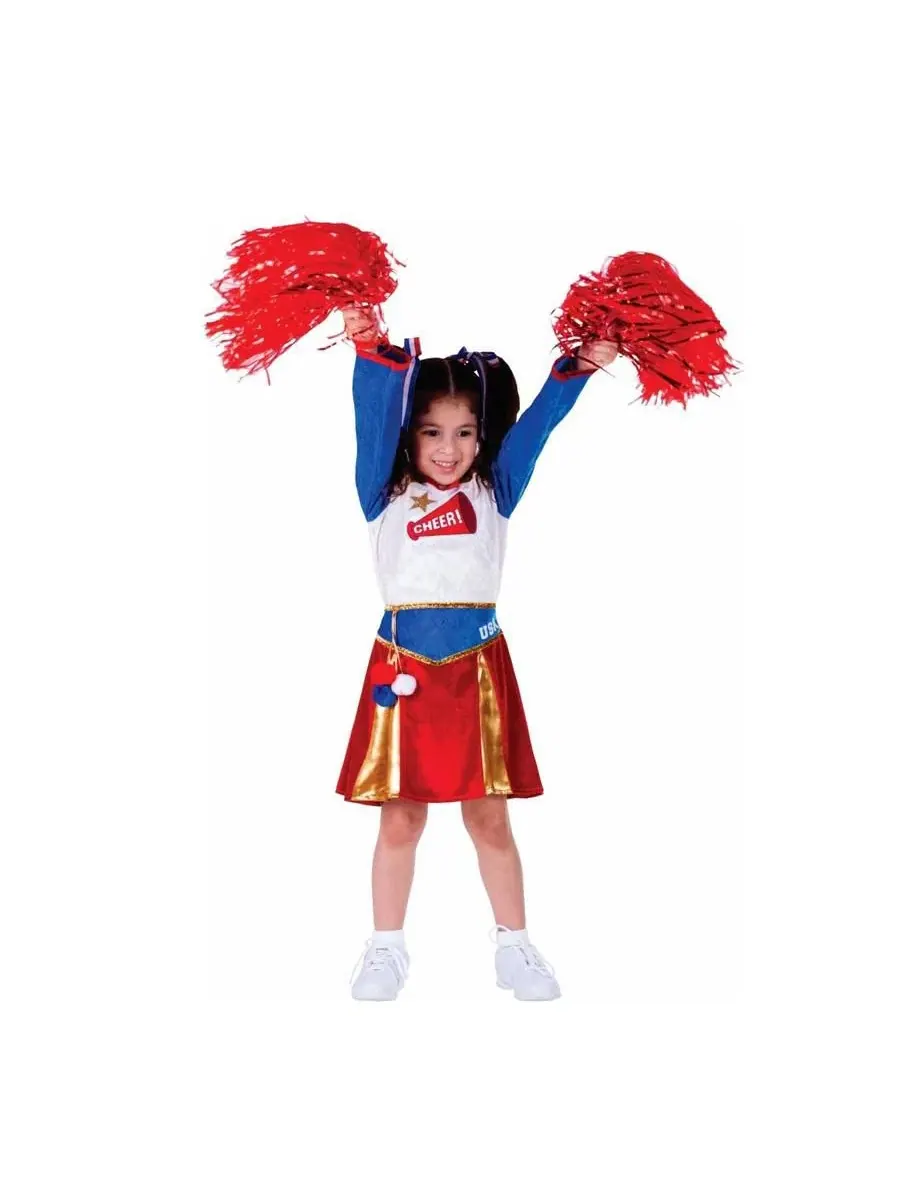 Костюм американской чирлидерши для девочек младшего возраста Dress Up America