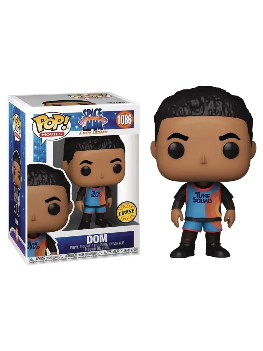 Виниловая фигурка Funko POP по мотивам фильма «Космический джем», Дом Чейз