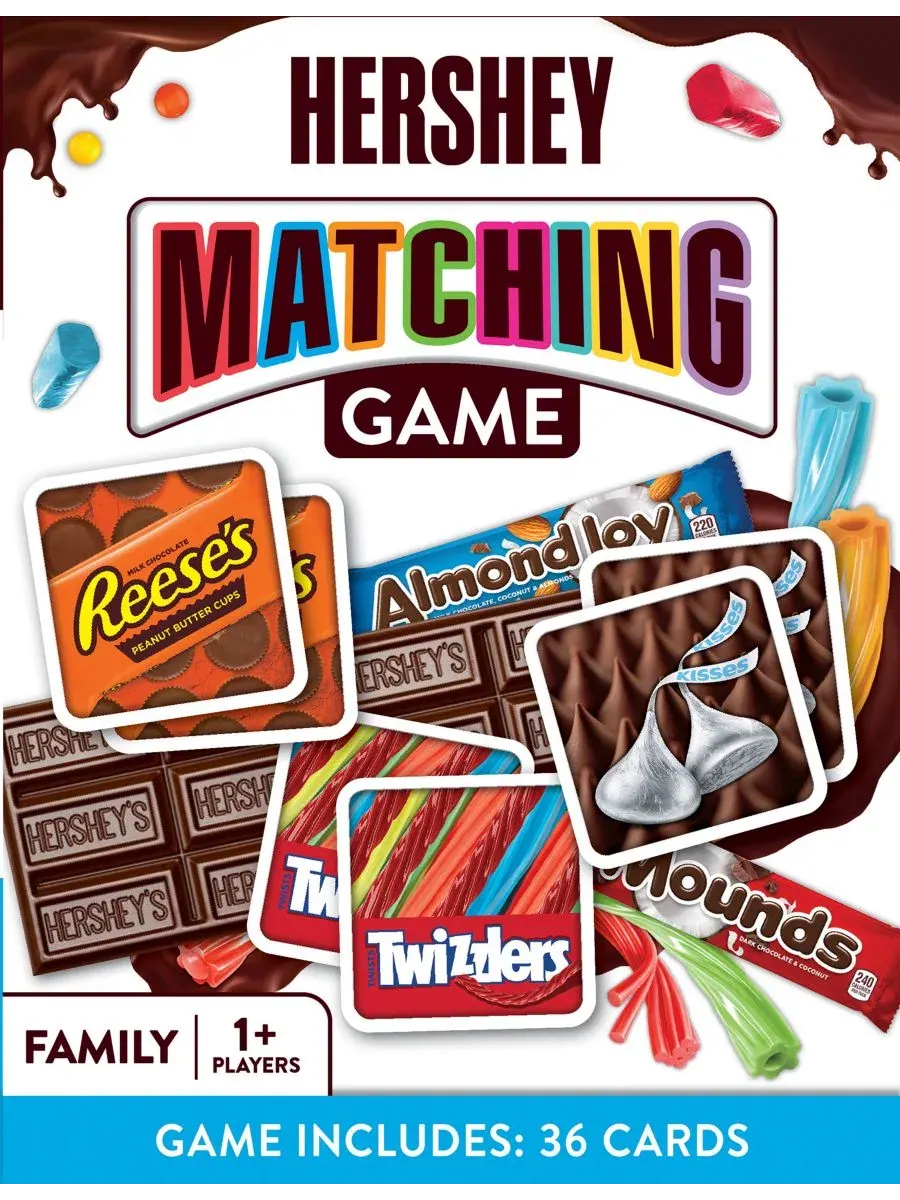 Игра на совпадение от Hershey's Masterpieces Puzzles