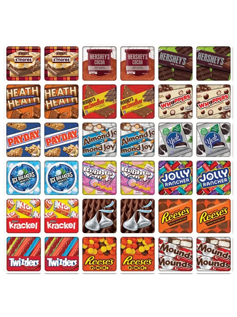 Игра на совпадение от Hershey's Masterpieces Puzzles — изображение 3 из 3, мульти