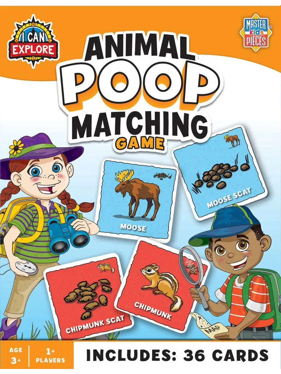 Игра на сопоставление экскрементов животных Masterpieces Puzzles