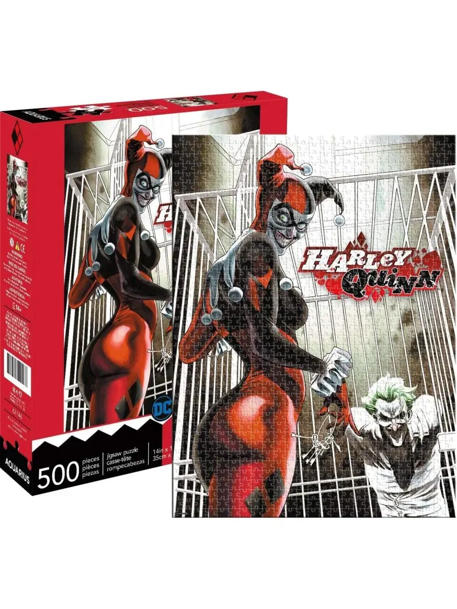 Пазл DC Comics «Харли Квинн и Джокер», 500 деталей Nmr Distribution