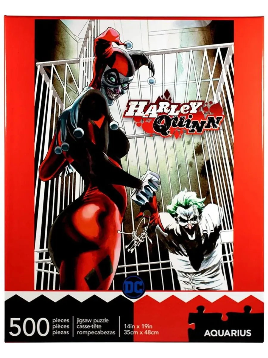 Пазл DC Comics «Харли Квинн и Джокер», 500 деталей Nmr Distribution — изображение 2 из 7, нет цвета