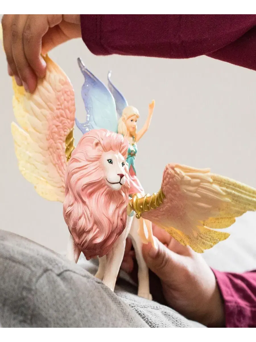 Игровой набор «Фея Баяла в полете на крылатом льве» Schleich — изображение 5 из 6, мульти