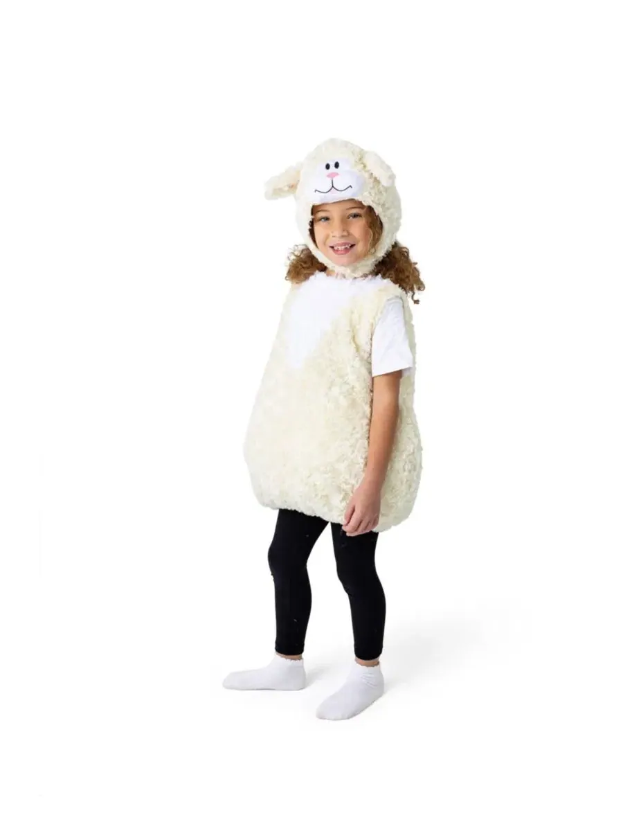 Костюм овечки с капюшоном и хвостиком Dress Up America