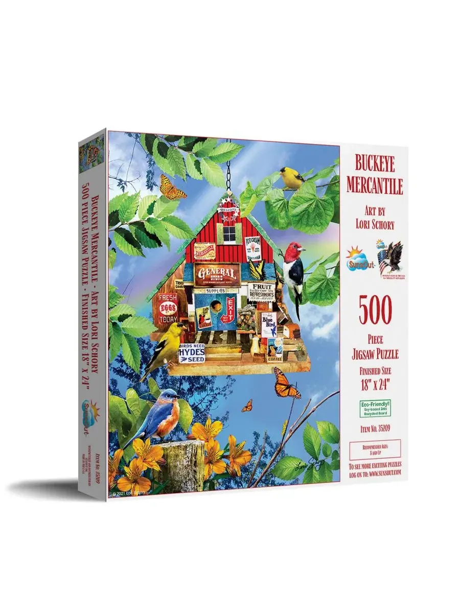 Пазл Buckeye Mercantile из 500 деталей для взрослых Sunsout