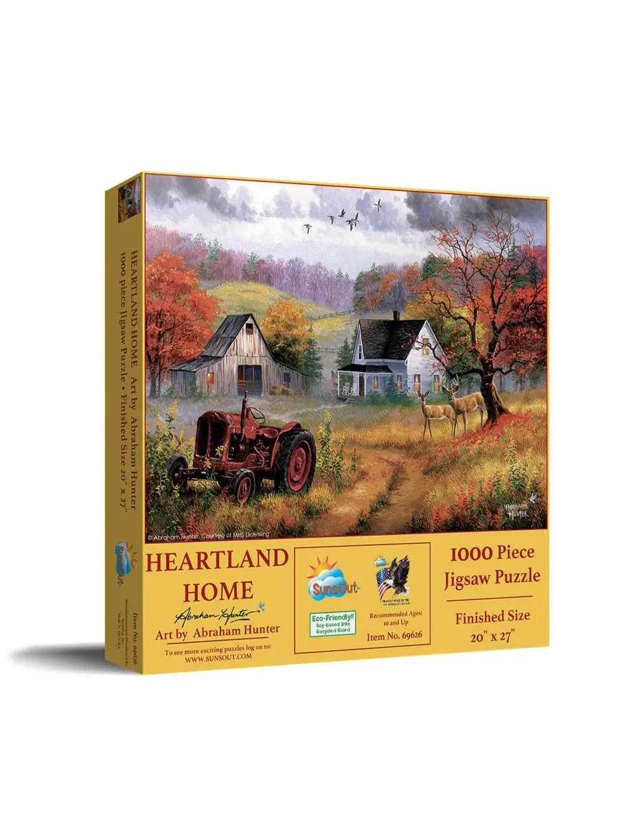 Пазл Heartland Home из 1000 деталей для взрослых Sunsout