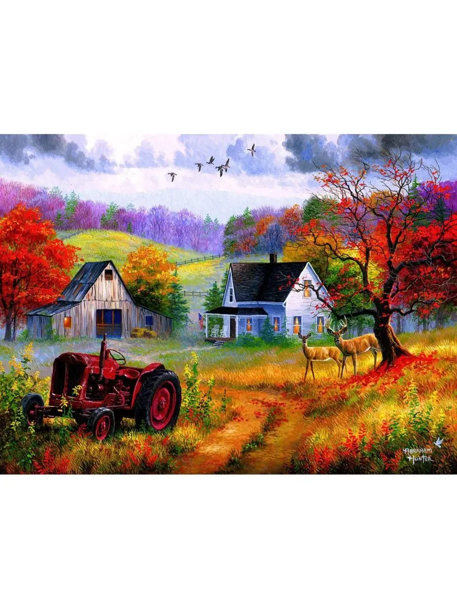 Пазл Heartland Home из 1000 деталей для взрослых Sunsout — изображение 2 из 5, нет цвета