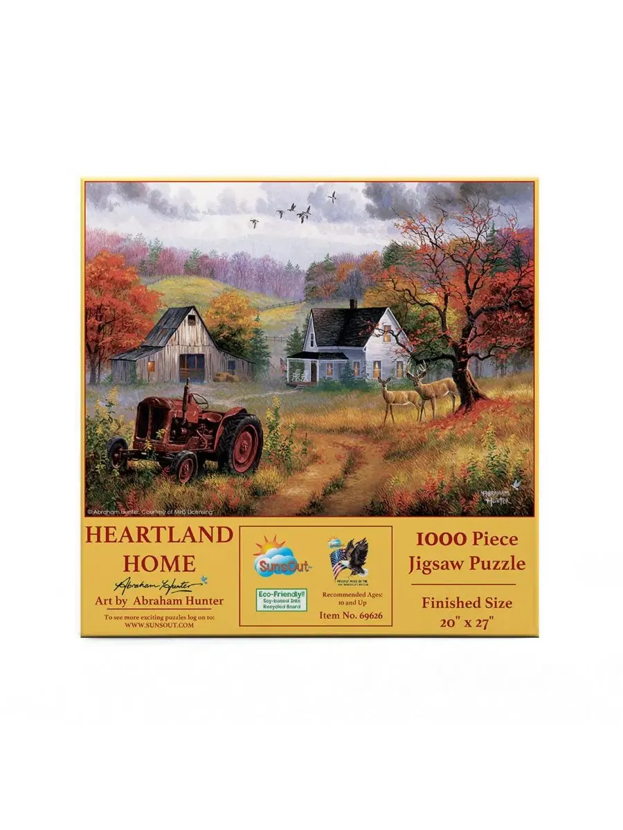 Пазл Heartland Home из 1000 деталей для взрослых Sunsout — изображение 3 из 5, нет цвета