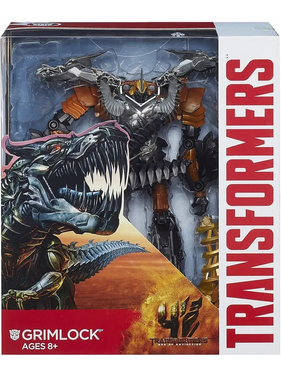 Фигурка Grimlock Leader Class Transformers, 23 см — изображение 5 из 6, нет цвета