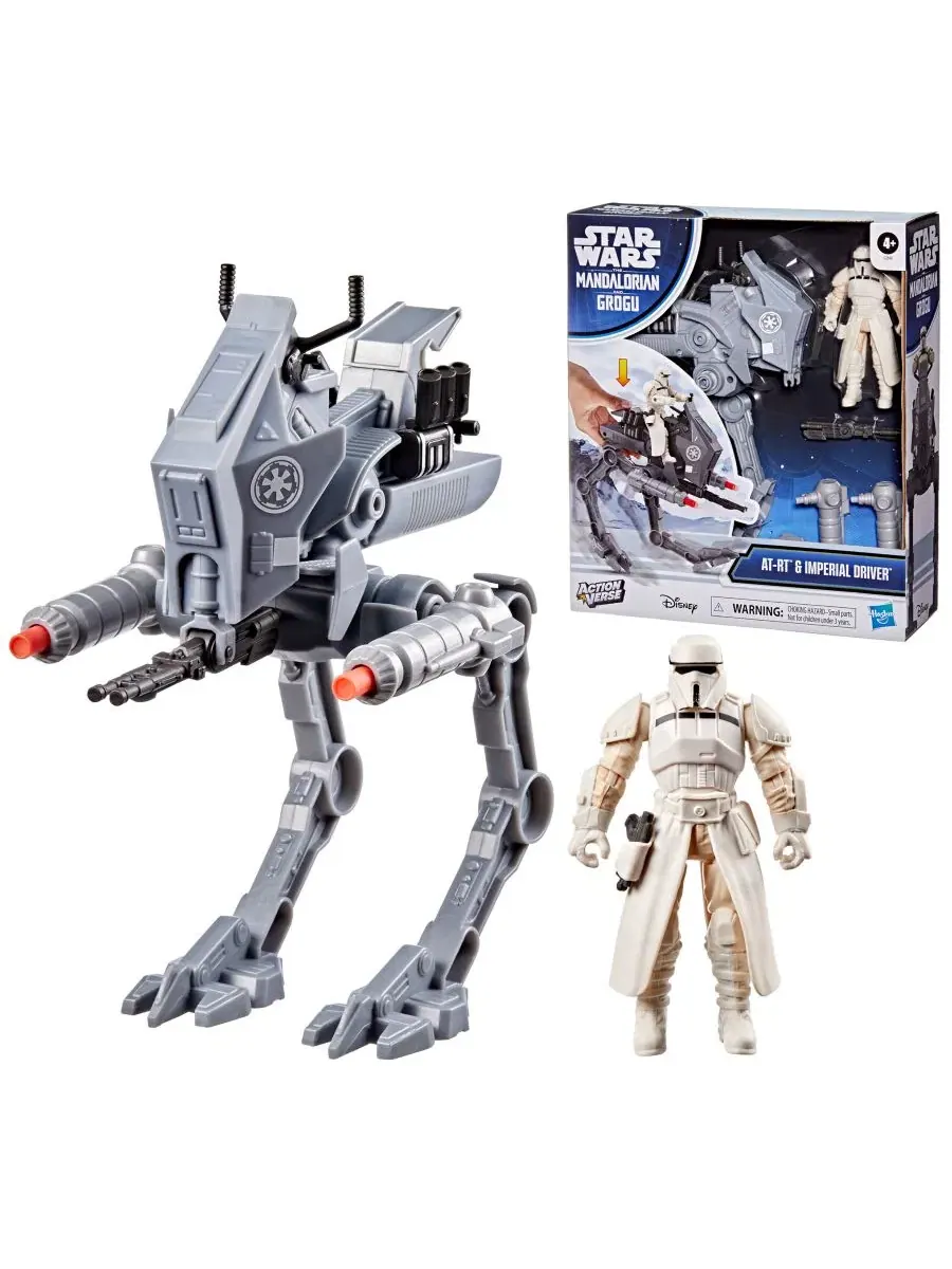 Игровой набор Star Wars ActionVerse AT-RT и Imperial Remnant AT-RT Driver Star Wars