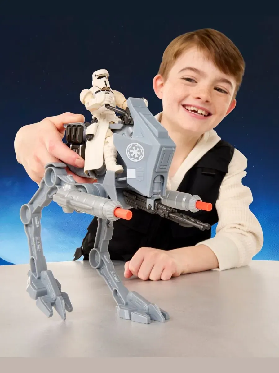 Игровой набор Star Wars ActionVerse AT-RT и Imperial Remnant AT-RT Driver Star Wars — изображение 2 из 8, нет цвета