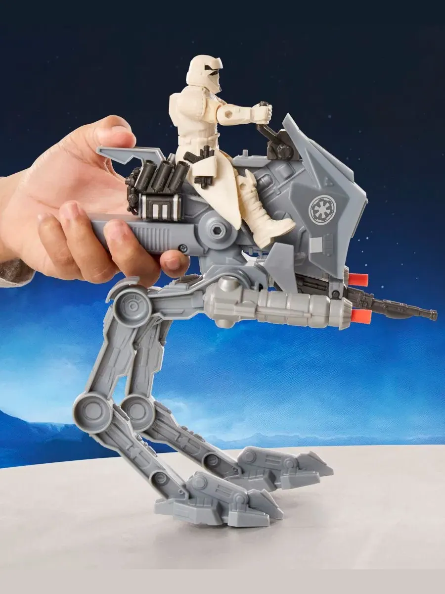 Игровой набор Star Wars ActionVerse AT-RT и Imperial Remnant AT-RT Driver Star Wars — изображение 6 из 8, нет цвета