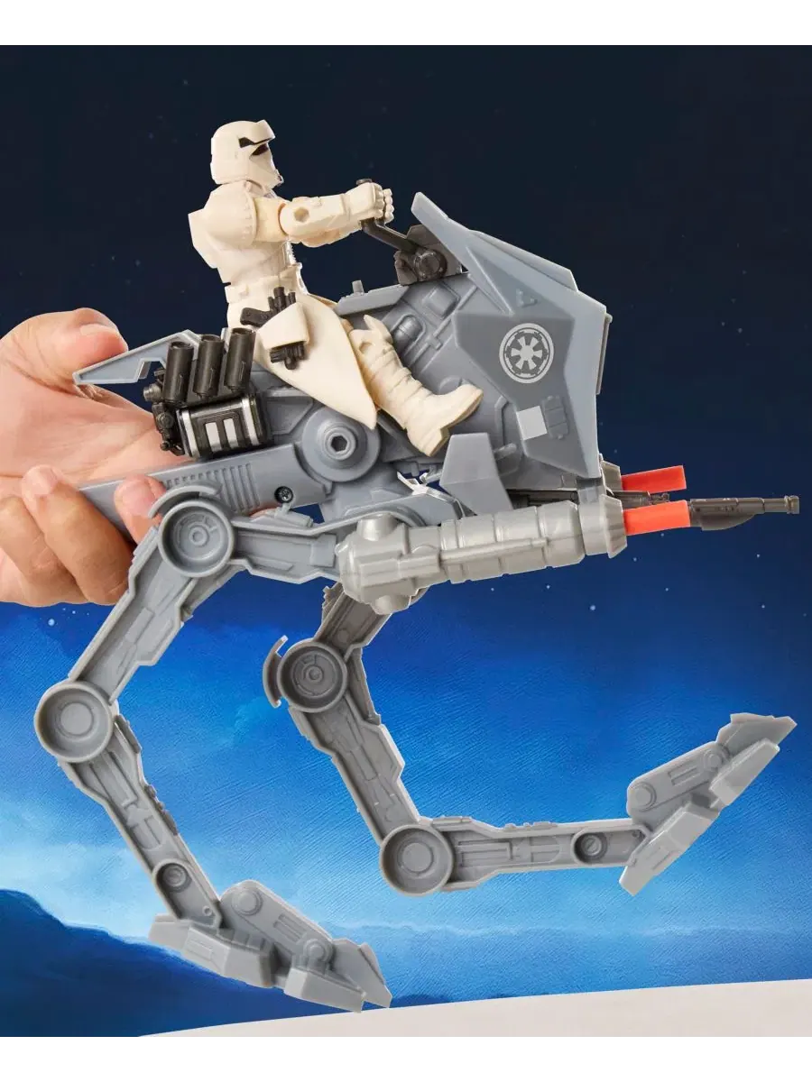 Игровой набор Star Wars ActionVerse AT-RT и Imperial Remnant AT-RT Driver Star Wars — изображение 7 из 8, нет цвета