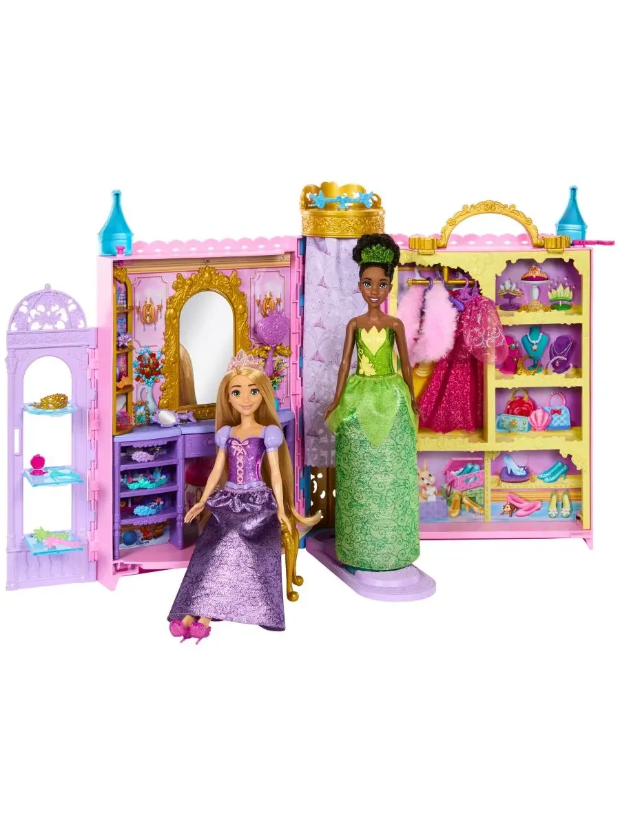 Игровой набор Ready for the Ball с платьями и аксессуарами Disney Princess — изображение 6 из 6, мульти