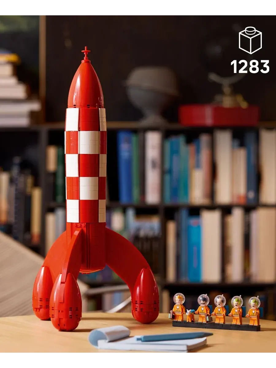 Конструктор Tintin Moon Rocket 21367, 1283 детали LEGO, 18+ — изображение 3 из 7, нет цвета