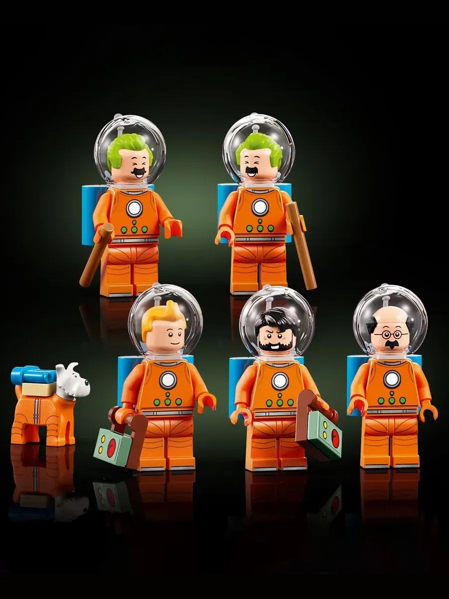 Конструктор Tintin Moon Rocket 21367, 1283 детали LEGO, 18+ — изображение 4 из 7, нет цвета