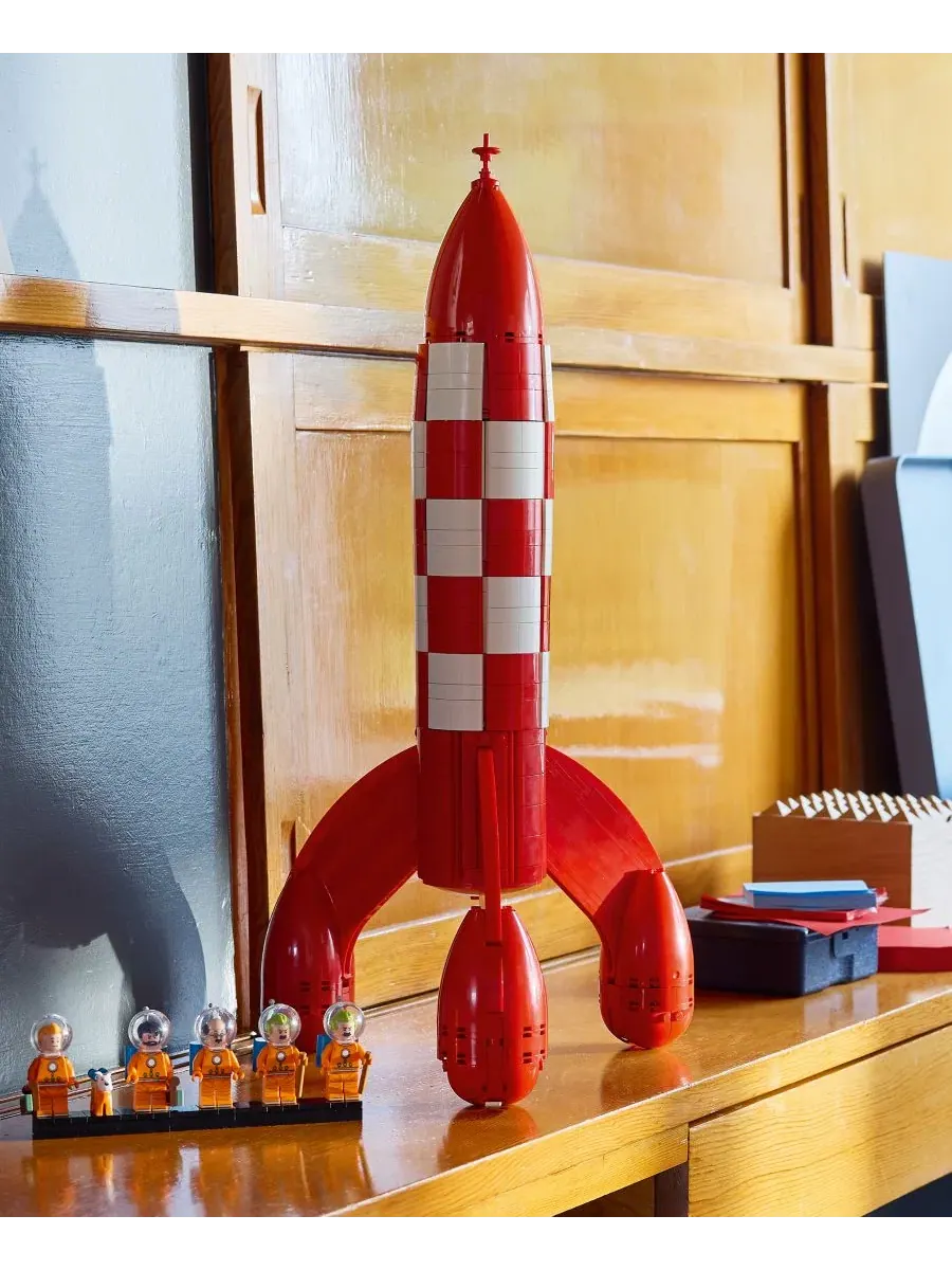Конструктор Tintin Moon Rocket 21367, 1283 детали LEGO, 18+ — изображение 7 из 7, нет цвета