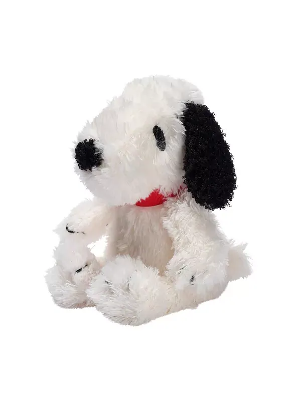 Мягкая игрушка в виде собаки Snoopy Love, белая/черная, 9 дюймов Bedtime Originals