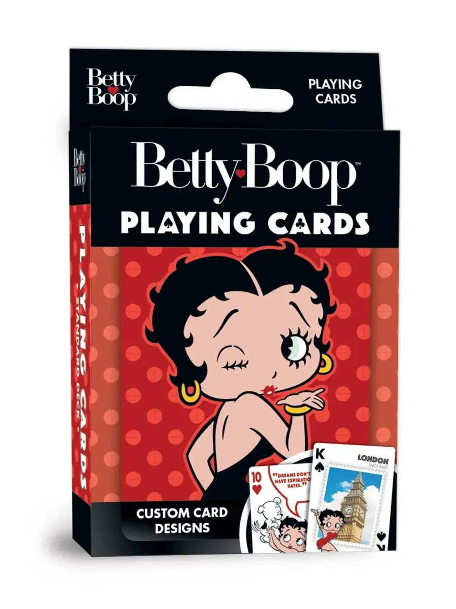 Игральные карты MasterPieces BettyBoop - колода из 54 карт для взрослых Masterpieces Puzzles