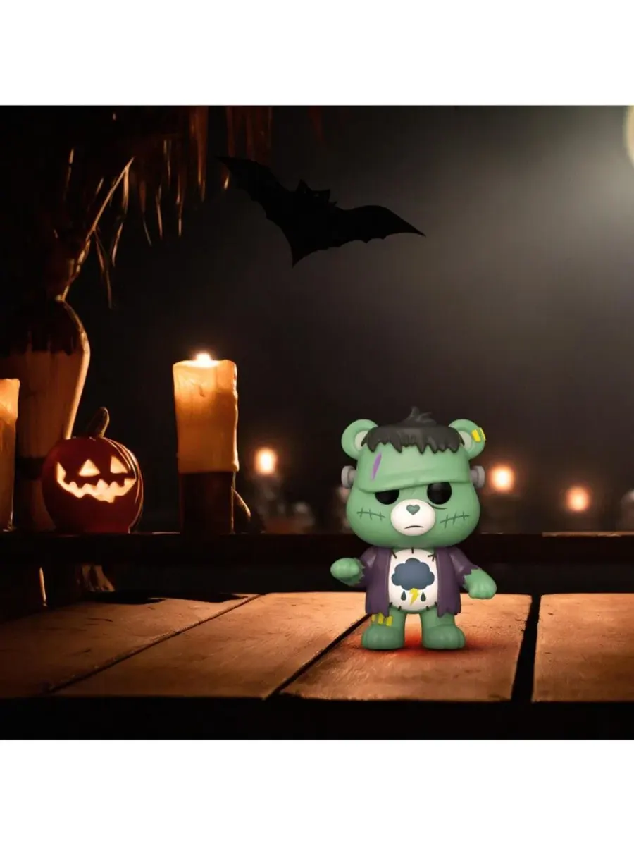 Фигурки Care Bears X Universal Monsters POP, Ворчун в образе Франкенштейна Funko — изображение 3 из 4, нет цвета