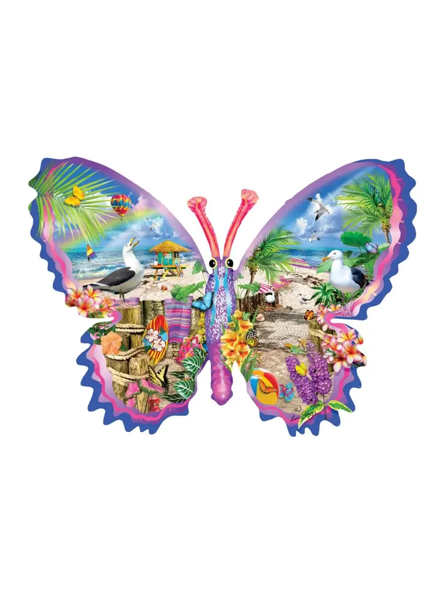 Пазл-головоломка Summer Butterfly, 1000 элементов SunsOut — изображение 4 из 5, нет цвета