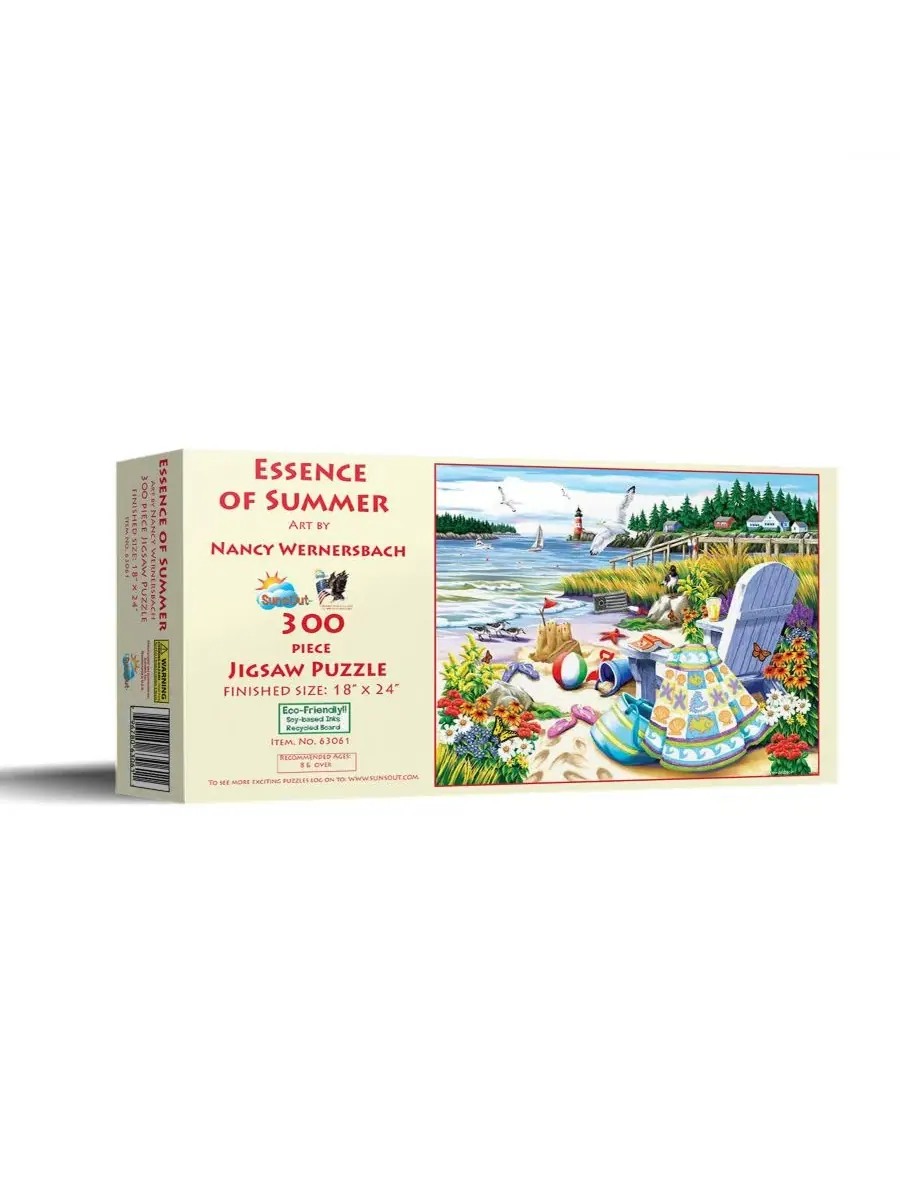 Пазл из 300 элементов Essence of Summer SunsOut, 45x60 см
