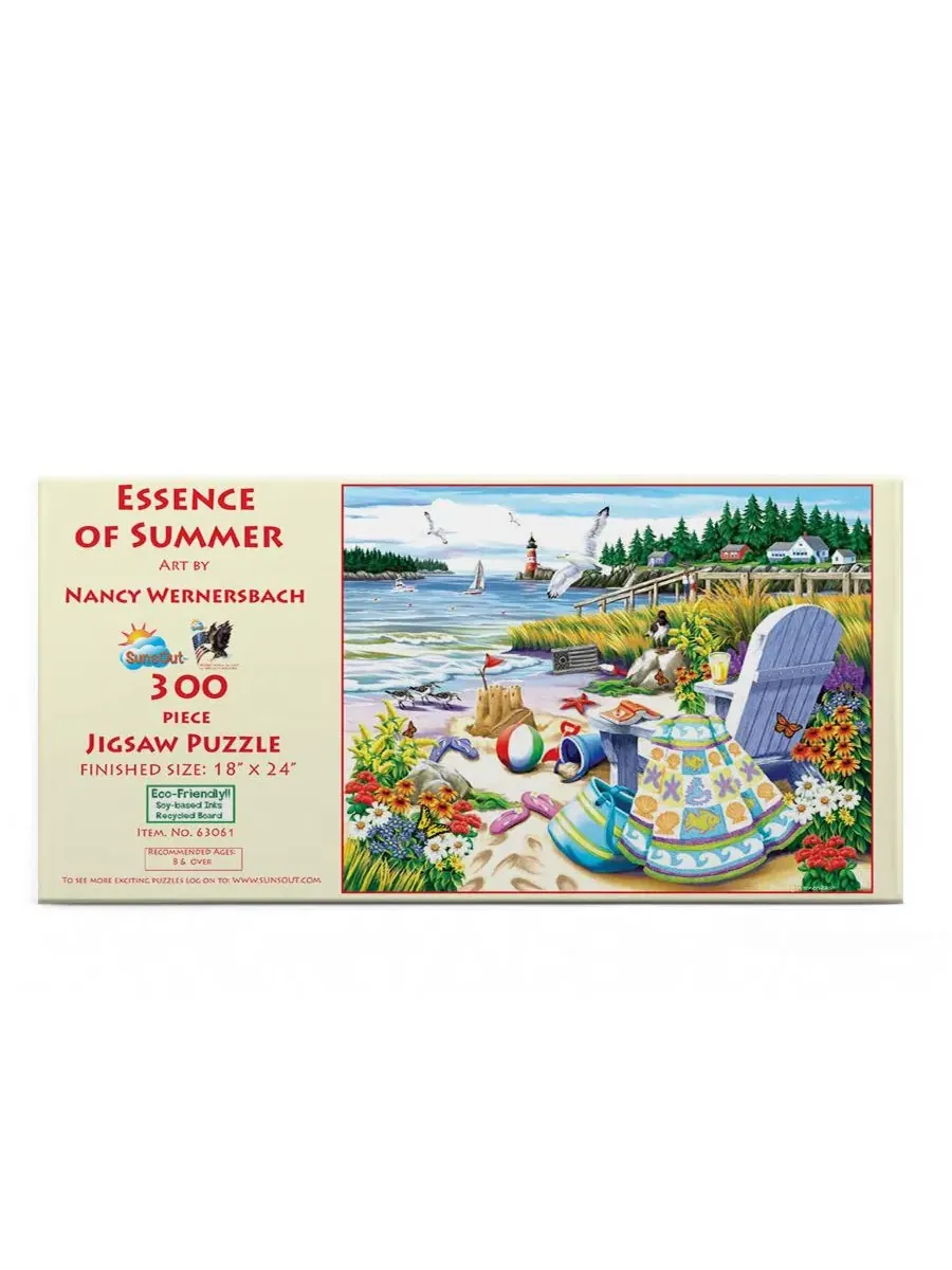 Пазл из 300 элементов Essence of Summer SunsOut, 45x60 см — изображение 2 из 5, нет цвета