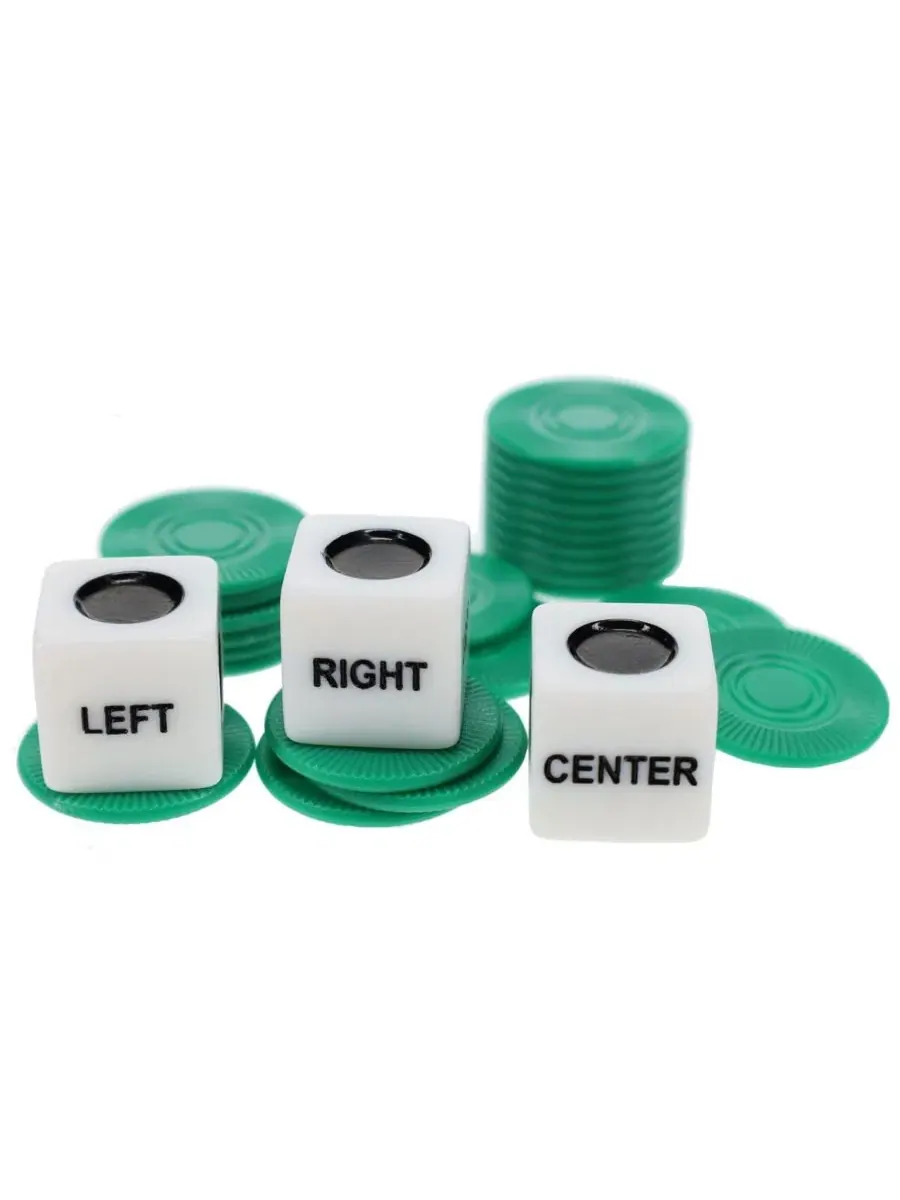 Настольная игра Left Right Center TDC Games — изображение 4 из 8, нет цвета
