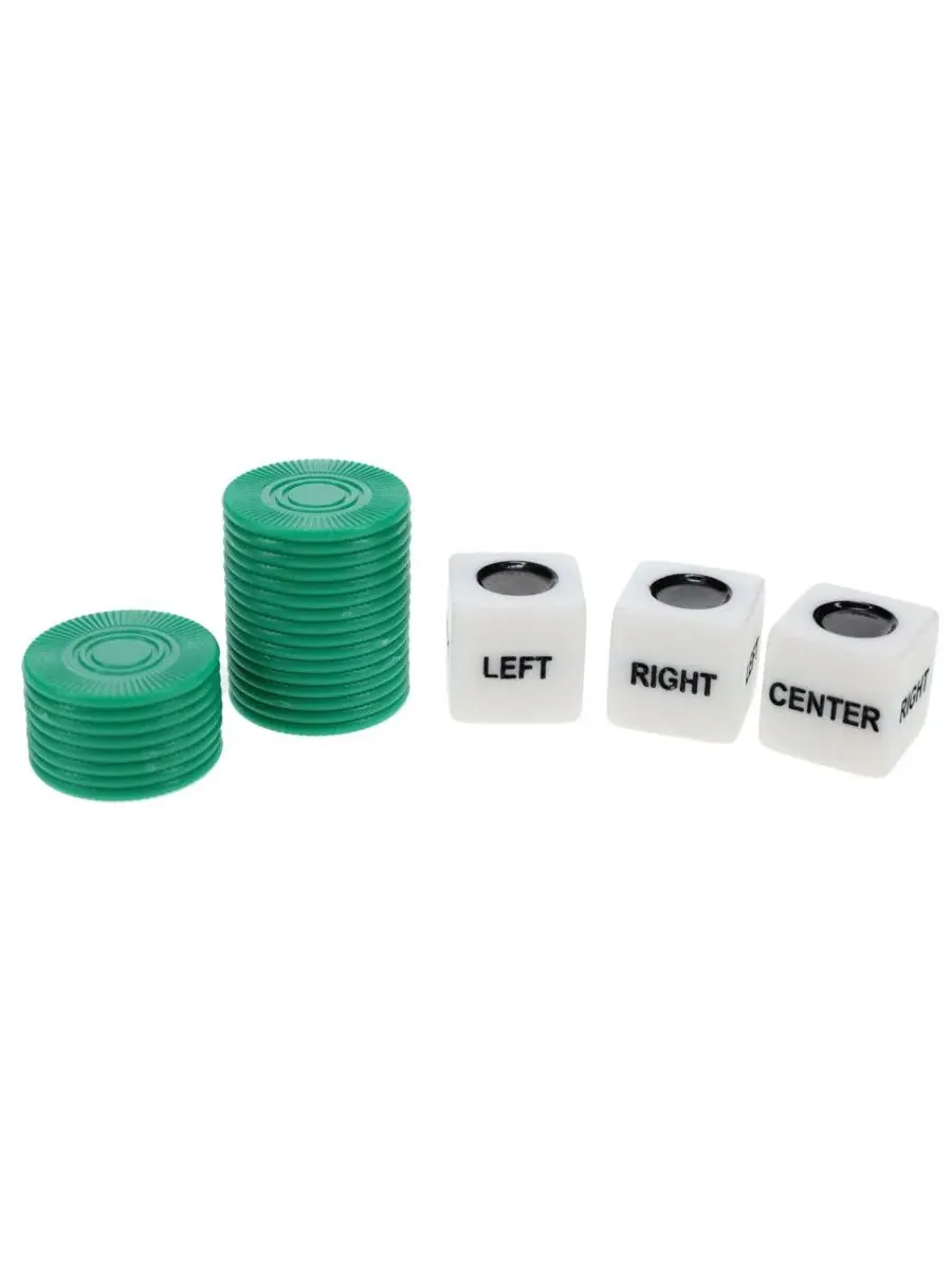 Настольная игра Left Right Center TDC Games — изображение 5 из 8, нет цвета