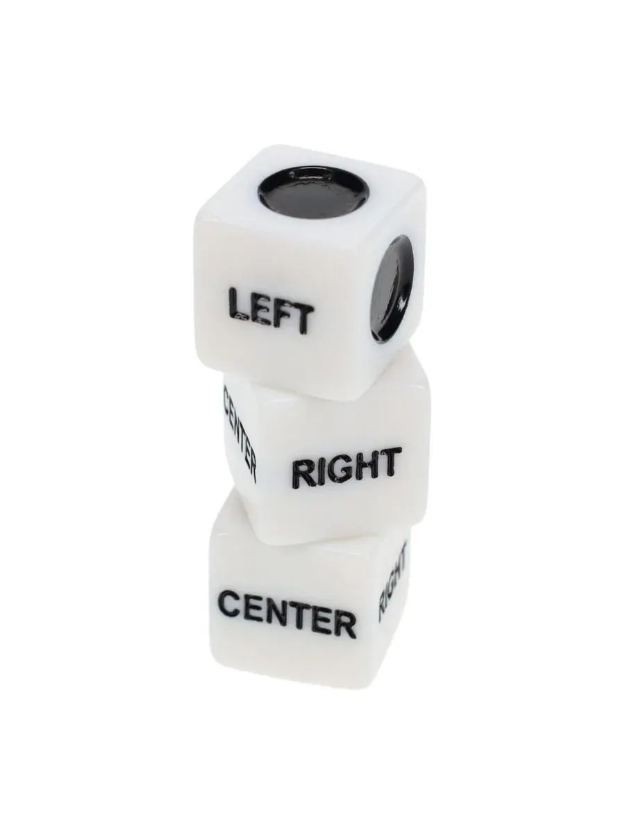 Настольная игра Left Right Center TDC Games — изображение 7 из 8, нет цвета
