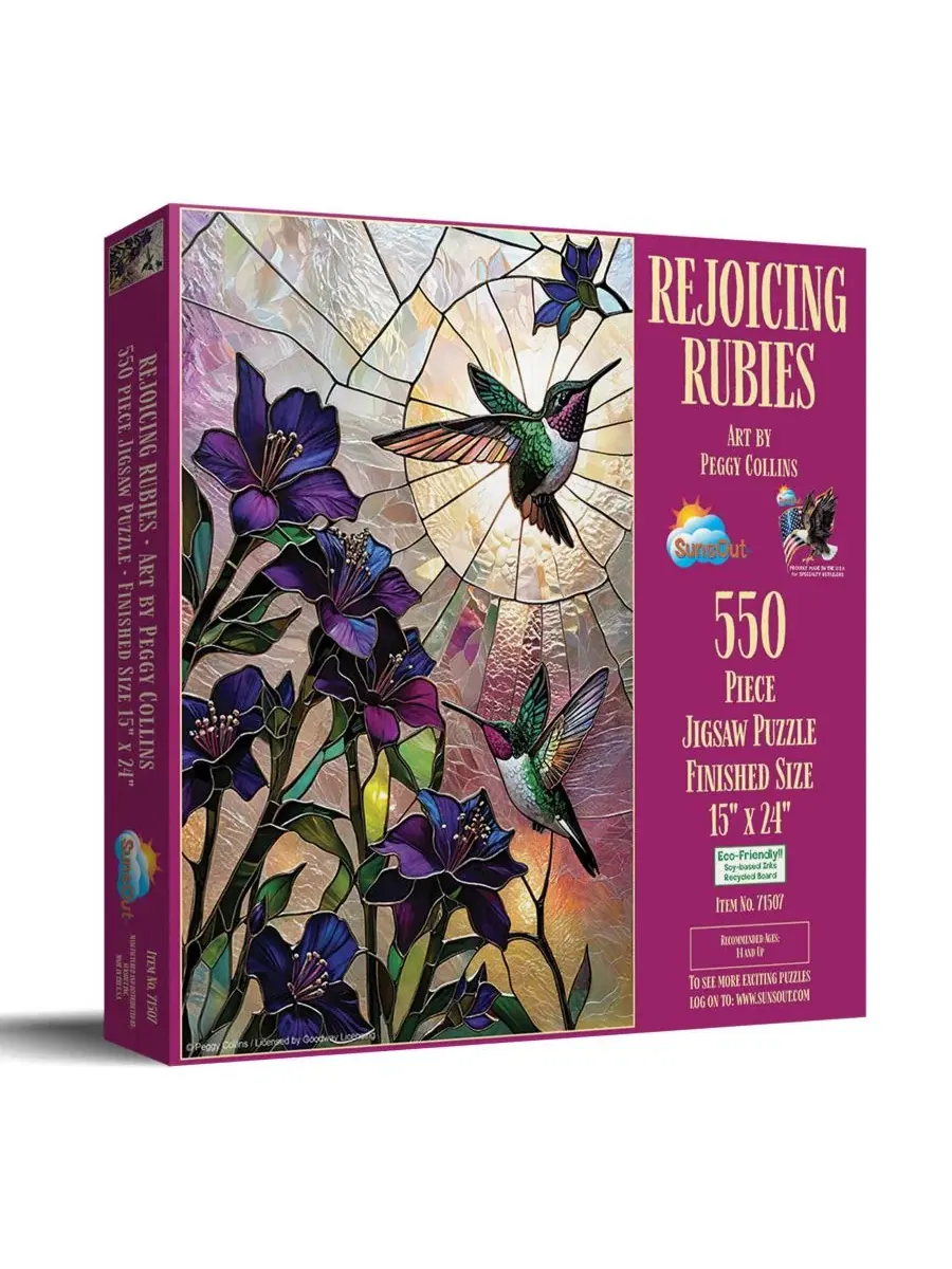 Пазл 550 деталей Rejoicing Rubies SunsOut