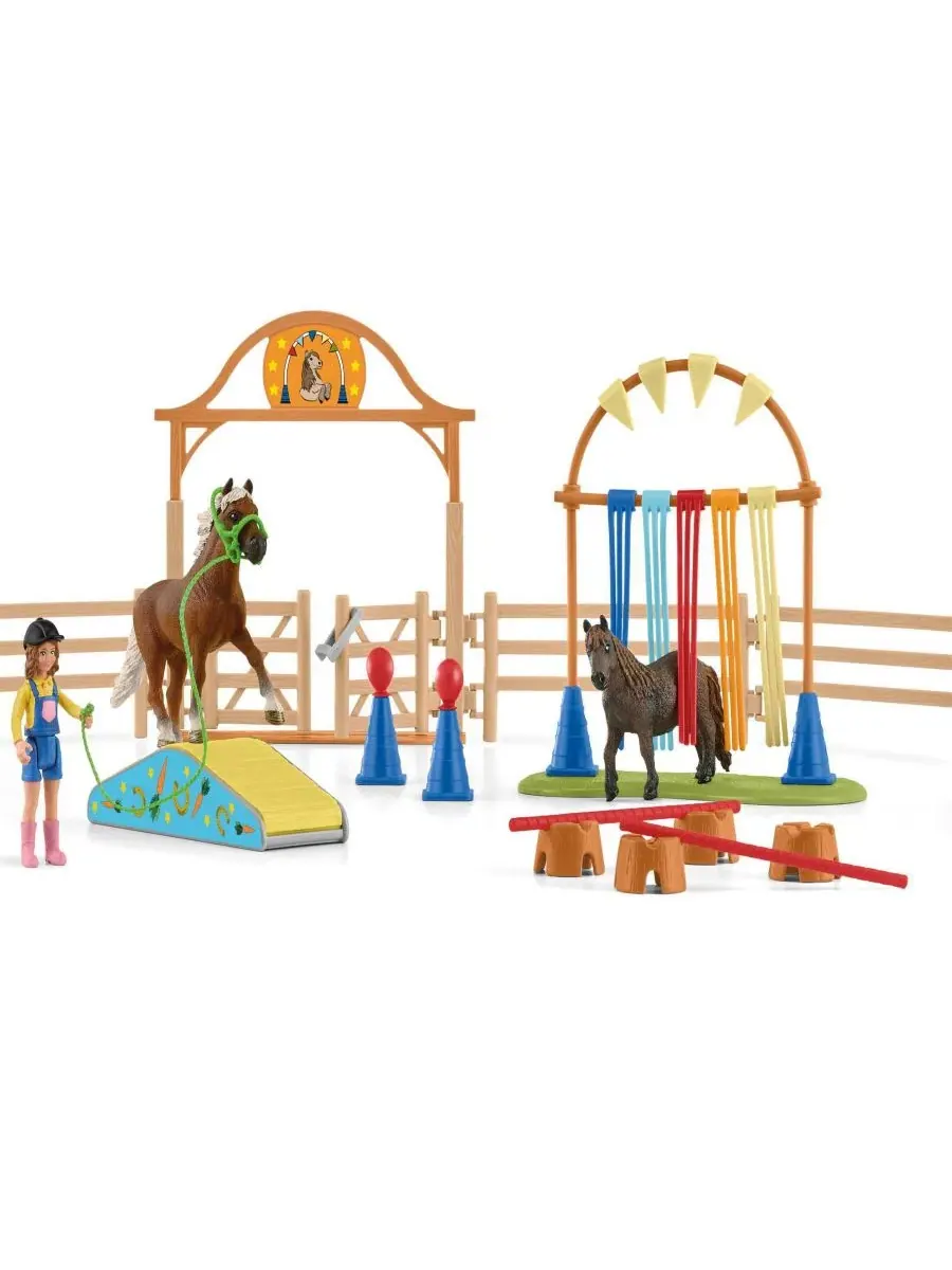 Игровой набор «Тренировка пони на ферме» Schleich
