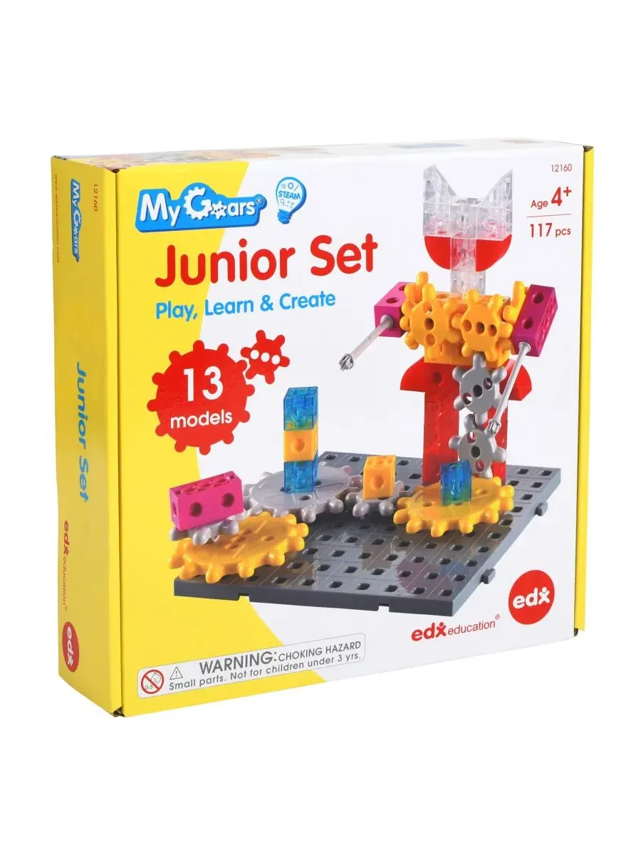 Детский игровой набор My Gears, 117 деталей Edxeducation — мульти