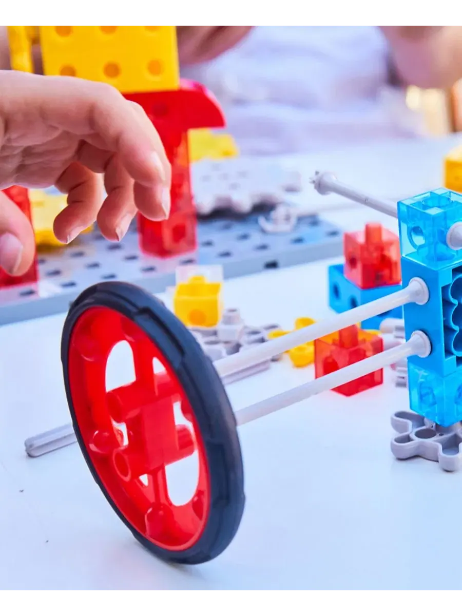 Детский игровой набор My Gears, 117 деталей Edxeducation — изображение 2 из 9, мульти