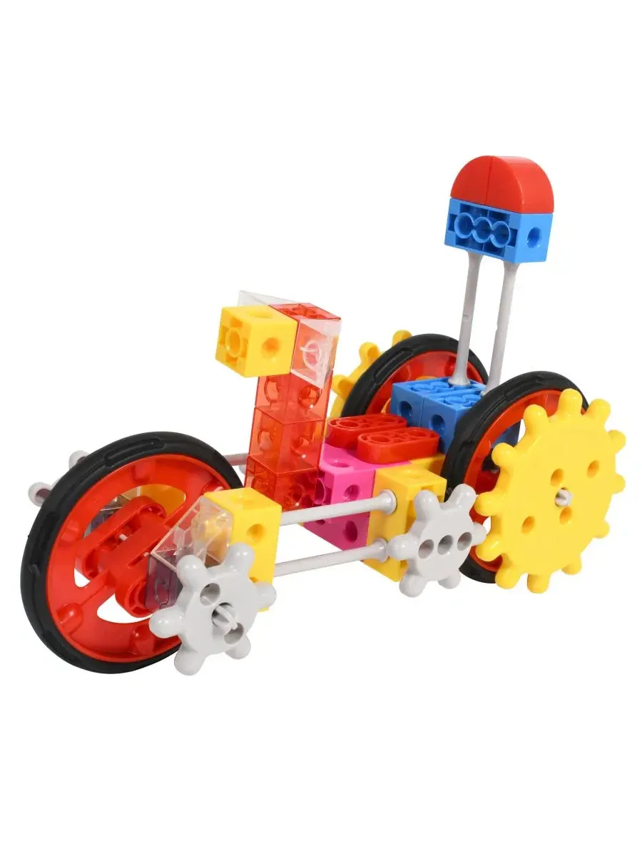 Детский игровой набор My Gears, 117 деталей Edxeducation — изображение 5 из 9, мульти