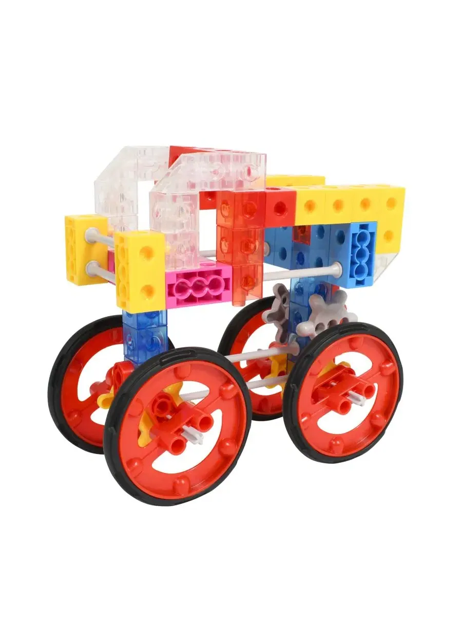 Детский игровой набор My Gears, 117 деталей Edxeducation — изображение 6 из 9, мульти