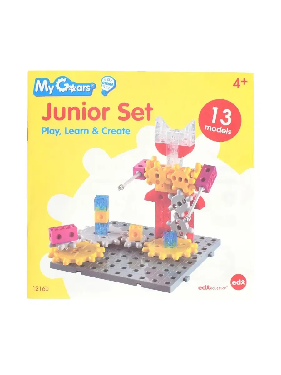 Детский игровой набор My Gears, 117 деталей Edxeducation — изображение 9 из 9, мульти