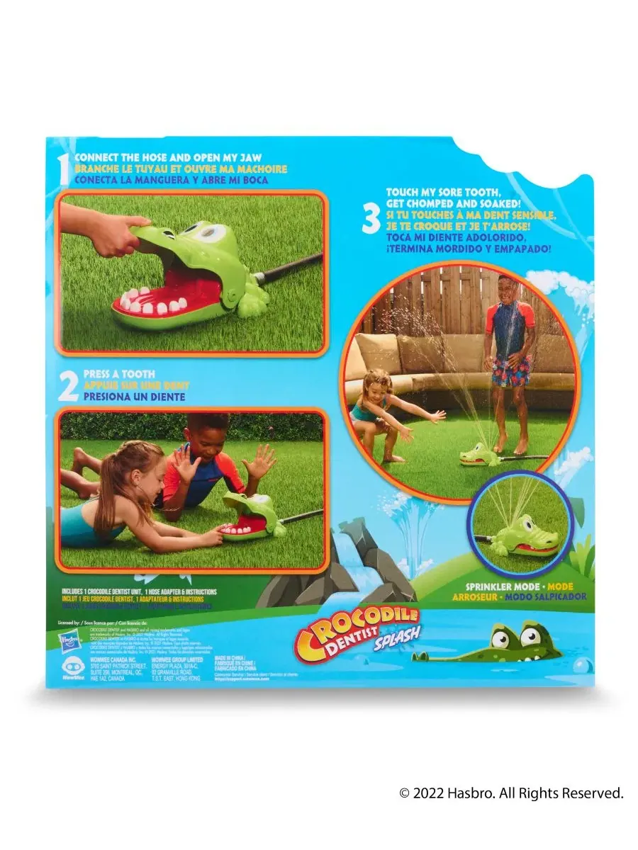 Игра Crocodile Dentist Splash Game от Wowwee Hasbro — изображение 7 из 7, мульти