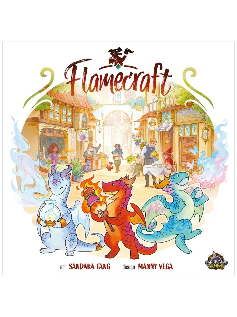 Игра «Размещение драконов в огненной стихии» Lucky Duck Games — изображение 4 из 8, мульти