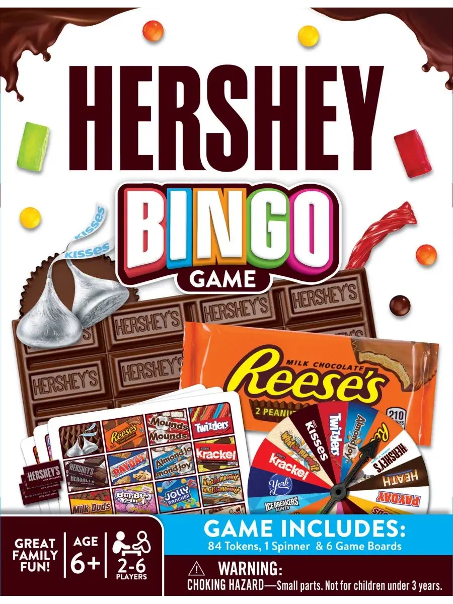 Настольная игра «Шоколадное бинго» MasterPieces Games, Hershey's