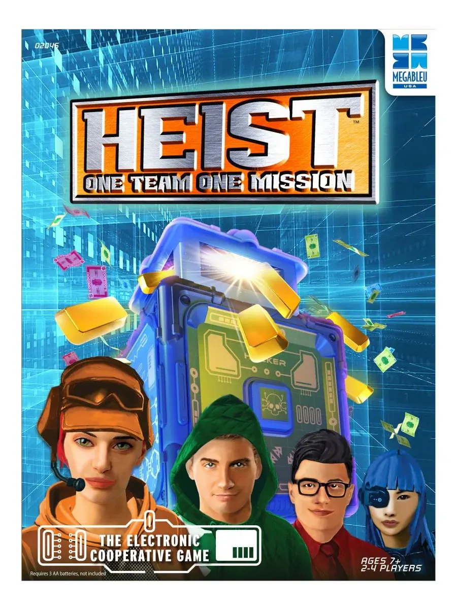 Настольная игра-ограбление Heist Game Megableu USA — изображение 4 из 4, нет цвета