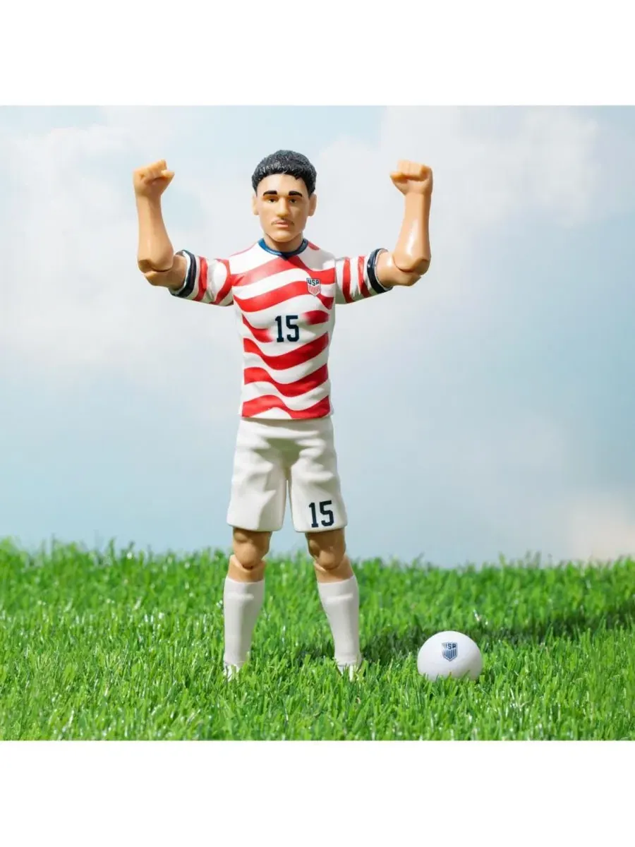 Коллекционная фигурка Джонни Кардосо 20 см, Sockers 2026 USMNT, с шарнирами Banbo Toys — изображение 3 из 8, мульти
