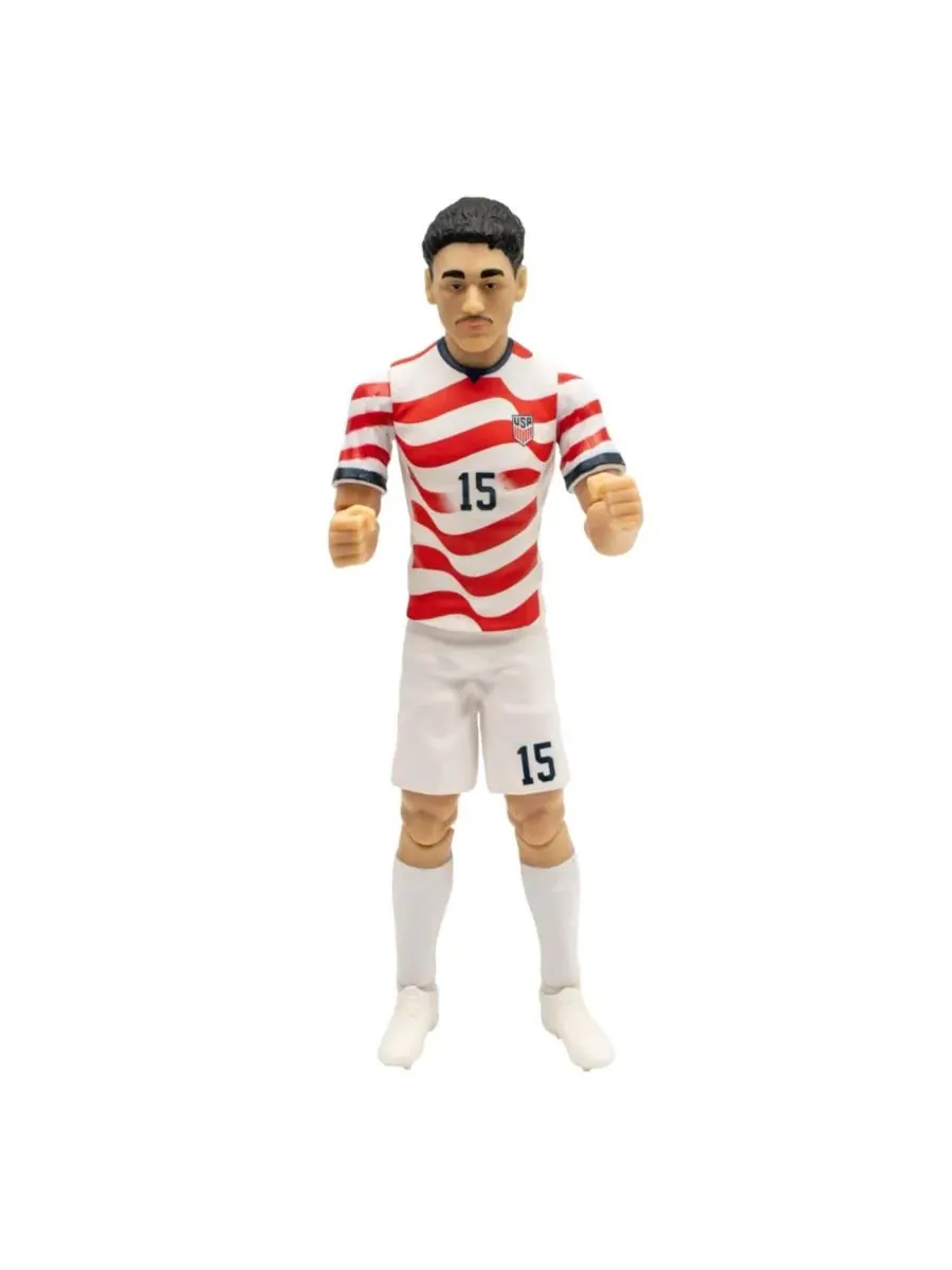 Коллекционная фигурка Джонни Кардосо 20 см, Sockers 2026 USMNT, с шарнирами Banbo Toys — изображение 7 из 8, мульти